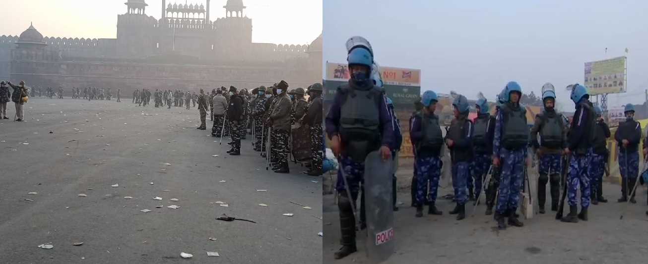 दिल्ली हिंसा: पुलिस की कार्रवाई से लेकर किसान नेताओं की टिप्पणी तक पढ़े पूरी खबर...